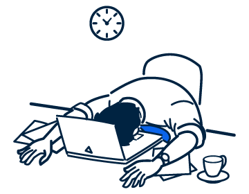 異動時期は発注数も多く、希望納期も短いため間に合わせられない